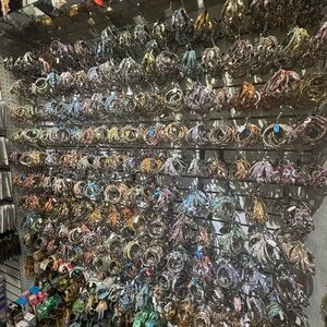 Assorted Fashion Bangle Bracelets - Multicolor